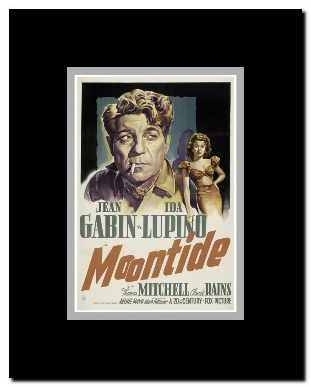 Moontide Framed Movie Poster
