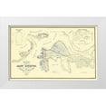 thumbnail image 1 of Moore 18x13 White Modern Wood Framed Museum Art Print Titled - East Boston Massachusetts - Moore 1837, 1 of 4