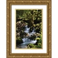 thumbnail image 1 of Moore, Brian 17x24 Gold Ornate Wood Framed with Double Matting Museum Art Print Titled - Falls in the Forest I, 1 of 4