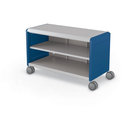 Compass Cabinet - Maxi H1 -Shelves / Casters - Navy