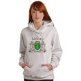 thumbnail image 1 of Moore Irish Coat of Arms Ash Hooded Sweatshirt, 1 of 1
