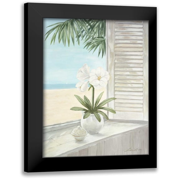 Moore, Linda 12x14 Black Modern Framed Museum Art Print Titled - Seaview