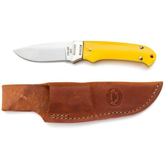 Moore Maker Derlin Drop Point With Sheath