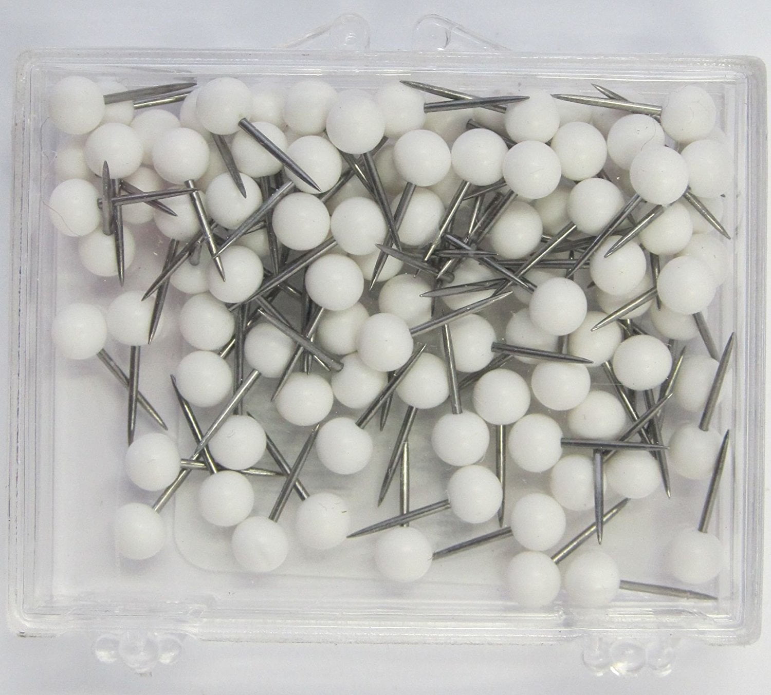 Moore Map Tacks White