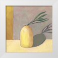 thumbnail image 1 of Moore, Regina 12x12 White Modern Wood Framed Museum Art Print Titled - Yellow Vase I, 1 of 4