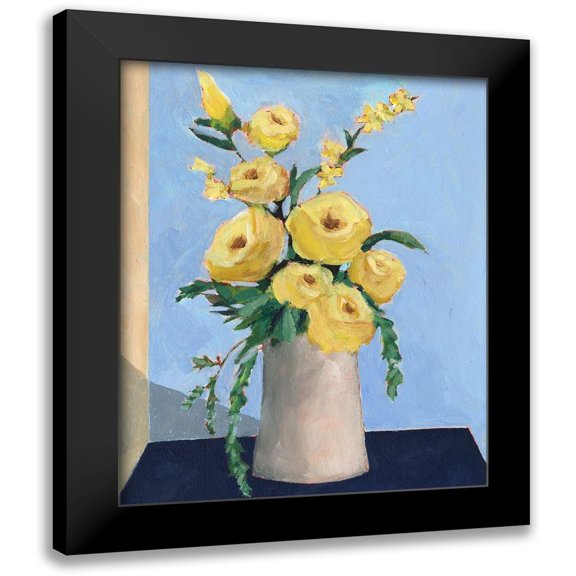 Moore, Regina 12x14 Black Modern Framed Museum Art Print Titled - Garden Rewards I