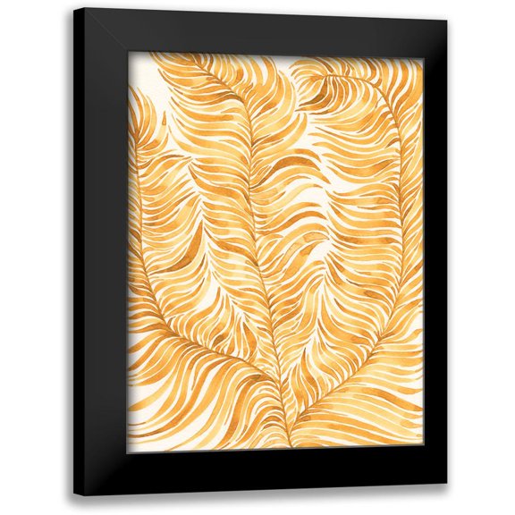 Moore, Regina 12x14 Black Modern Framed Museum Art Print Titled - Quiet Harmony IV