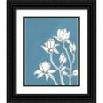 thumbnail image 1 of Moore, Regina 12x14 Black Ornate Wood Framed with Double Matting Museum Art Print Titled - Botanic Drawing IV, 1 of 4