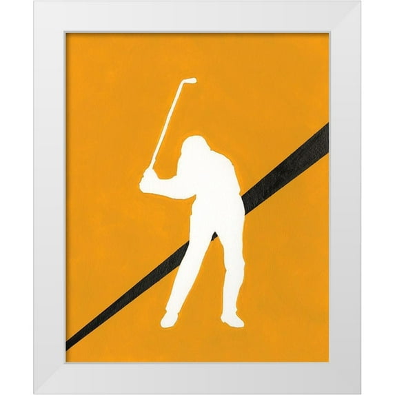 Moore, Regina 12x14 White Modern Wood Framed Museum Art Print Titled - Its All About the Game III