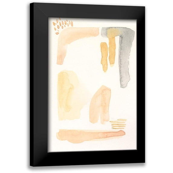 Moore, Regina 13x18 Black Modern Framed Museum Art Print Titled - Faint Tinge II