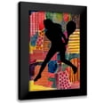 thumbnail image 1 of Moore, Regina 13x18 Black Modern Framed Museum Art Print Titled - Patchwork Athlete IV, 1 of 5