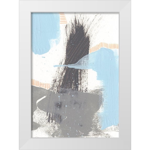 Moore, Regina 14x18 White Modern Wood Framed Museum Art Print Titled - Kenetic V