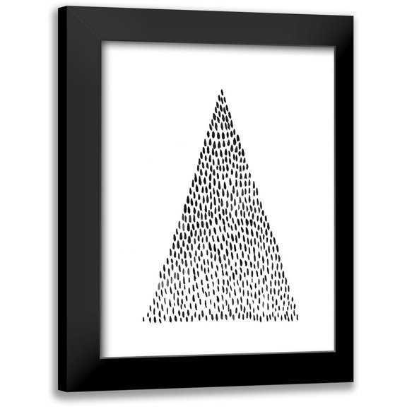 Moore, Regina 15x18 Black Modern Framed Museum Art Print Titled - Unpretentious II