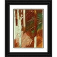 thumbnail image 1 of Moore, Regina 15x18 Black Ornate Wood Framed with Double Matting Museum Art Print Titled - Wheaten II, 1 of 4