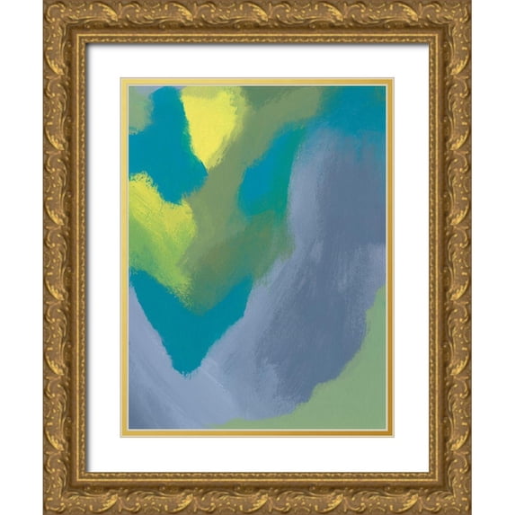 Moore, Regina 15x18 Gold Ornate Wood Framed with Double Matting Museum Art Print Titled - Lost in Memories II