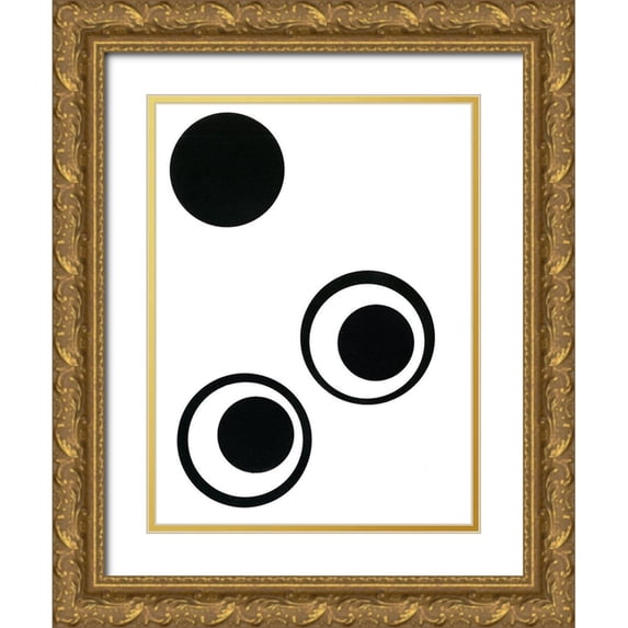 Moore, Regina 15x18 Gold Ornate Wood Framed with Double Matting Museum Art Print Titled - Prestige V