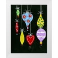 thumbnail image 1 of Moore, Regina 15x18 White Modern Wood Framed Museum Art Print Titled - Jazzy Christmas II, 1 of 4