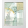 thumbnail image 1 of Moore, Regina 15x18 White Modern Wood Framed Museum Art Print Titled - Mint Reflection I, 1 of 4