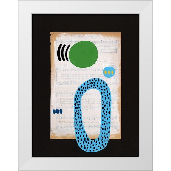 Moore, Regina 15x18 White Modern Wood Framed Museum Art Print Titled - Vivid Order V