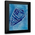 thumbnail image 1 of Moore, Regina 17x24 Black Modern Framed Museum Art Print Titled - Cerulean Shells II, 1 of 5