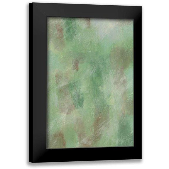 Moore, Regina 17x24 Black Modern Framed Museum Art Print Titled - Green Shadows I