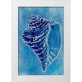 thumbnail image 1 of Moore, Regina 17x24 White Modern Wood Framed Museum Art Print Titled - Cerulean Shells I, 1 of 4