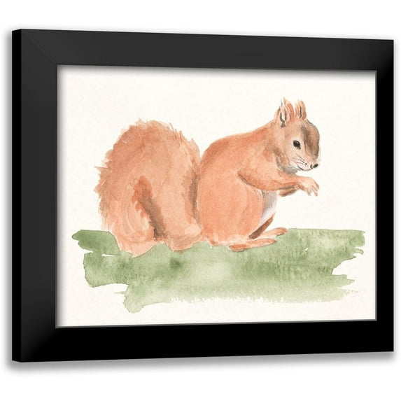Moore, Regina 18x15 Black Modern Framed Museum Art Print Titled - Forest Resident II