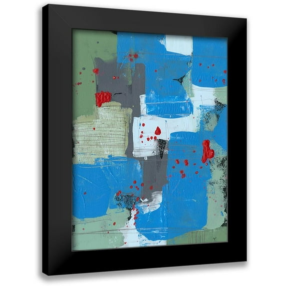 Moore, Regina 19x24 Black Modern Framed Museum Art Print Titled - Integrated Circuit II