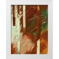 thumbnail image 1 of Moore, Regina 19x24 White Modern Wood Framed Museum Art Print Titled - Wheaten II, 1 of 4