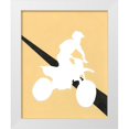 thumbnail image 1 of Moore, Regina 20x24 White Modern Wood Framed Museum Art Print Titled - Its All About the Game VII, 1 of 4