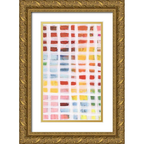 Moore, Regina 21x32 Gold Ornate Wood Framed with Double Matting Museum Art Print Titled - Color Peek I
