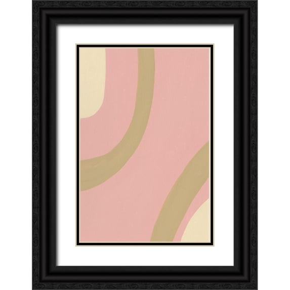 Moore, Regina 23x32 Black Ornate Wood Framed with Double Matting Museum Art Print Titled - Organic Neutral I