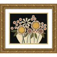 thumbnail image 1 of Moore, Regina 24x20 Gold Ornate Wood Framed with Double Matting Museum Art Print Titled - Summer Garden Floral I, 1 of 4