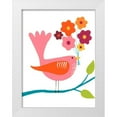 thumbnail image 1 of Moore, Regina 25x32 White Modern Wood Framed Museum Art Print Titled - Cute Bird III, 1 of 4