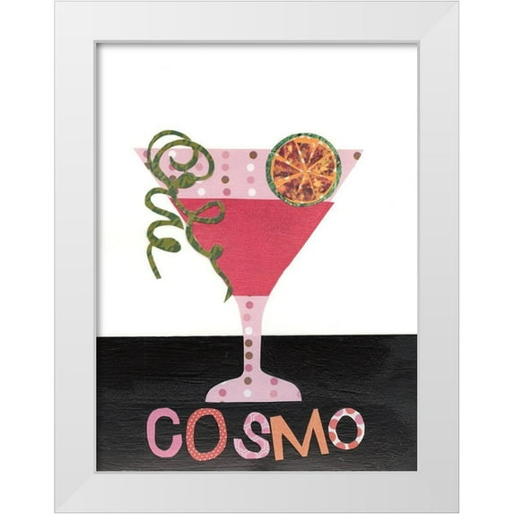 Moore, Regina 25x32 White Modern Wood Framed Museum Art Print Titled - Mix Me a Drink III