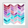 thumbnail image 1 of Moore, Regina 26x26 White Modern Wood Framed Museum Art Print Titled - Geometric Trance I, 1 of 4