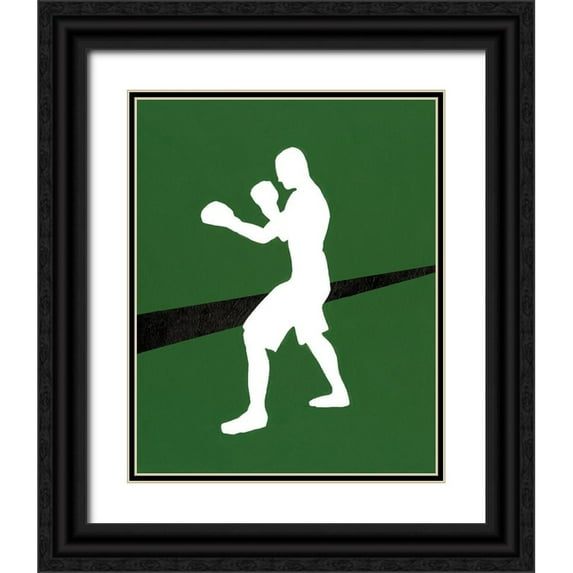 Moore, Regina 26x32 Black Ornate Wood Framed with Double Matting Museum Art Print Titled - Its All About the Game IV