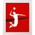 thumbnail image 1 of Moore, Regina 26x32 White Modern Wood Framed Museum Art Print Titled - Its All About the Game XIII, 1 of 4