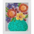 thumbnail image 1 of Moore, Regina 26x32 White Modern Wood Framed Museum Art Print Titled - Sunny Floral II, 1 of 4