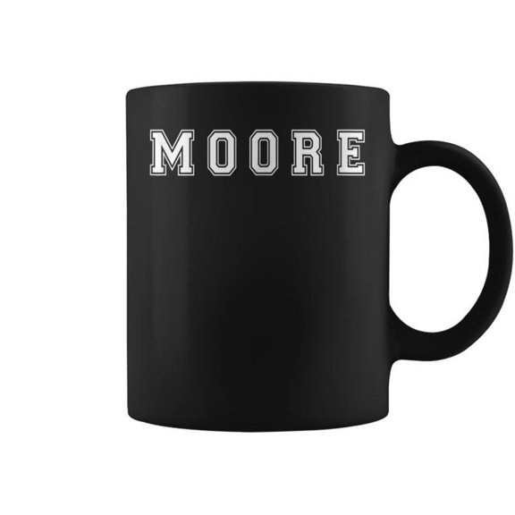 Moore Surname Family Last Name Gift Coffee Mugs