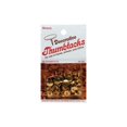 thumbnail image 1 of Moore Thumb Tack Decorative Brass 60pc, 1 of 1