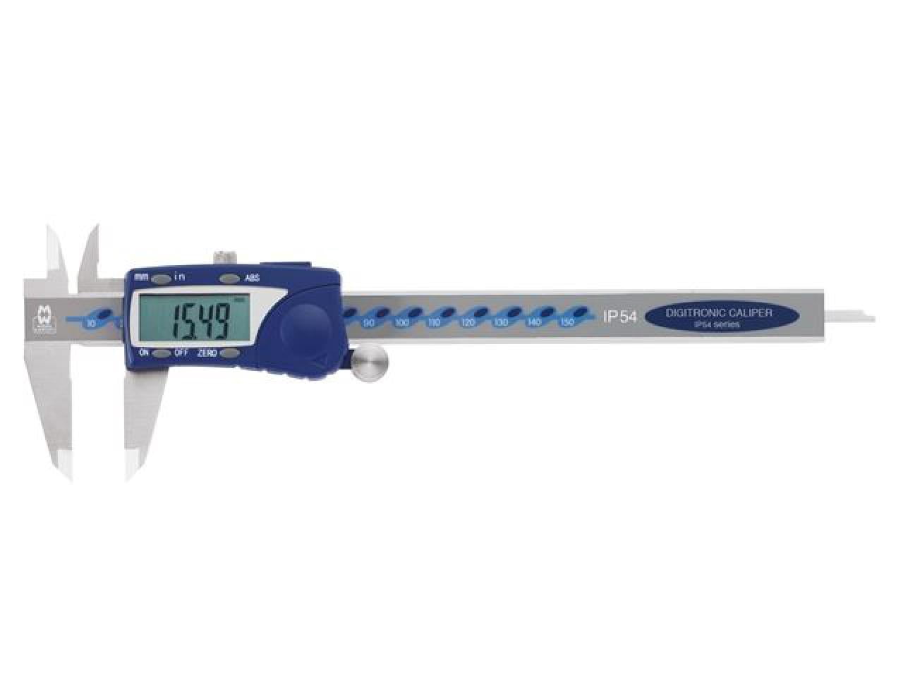 Moore & Wright - IP54 Water-Resistant Digital Caliper 150mm (6in)