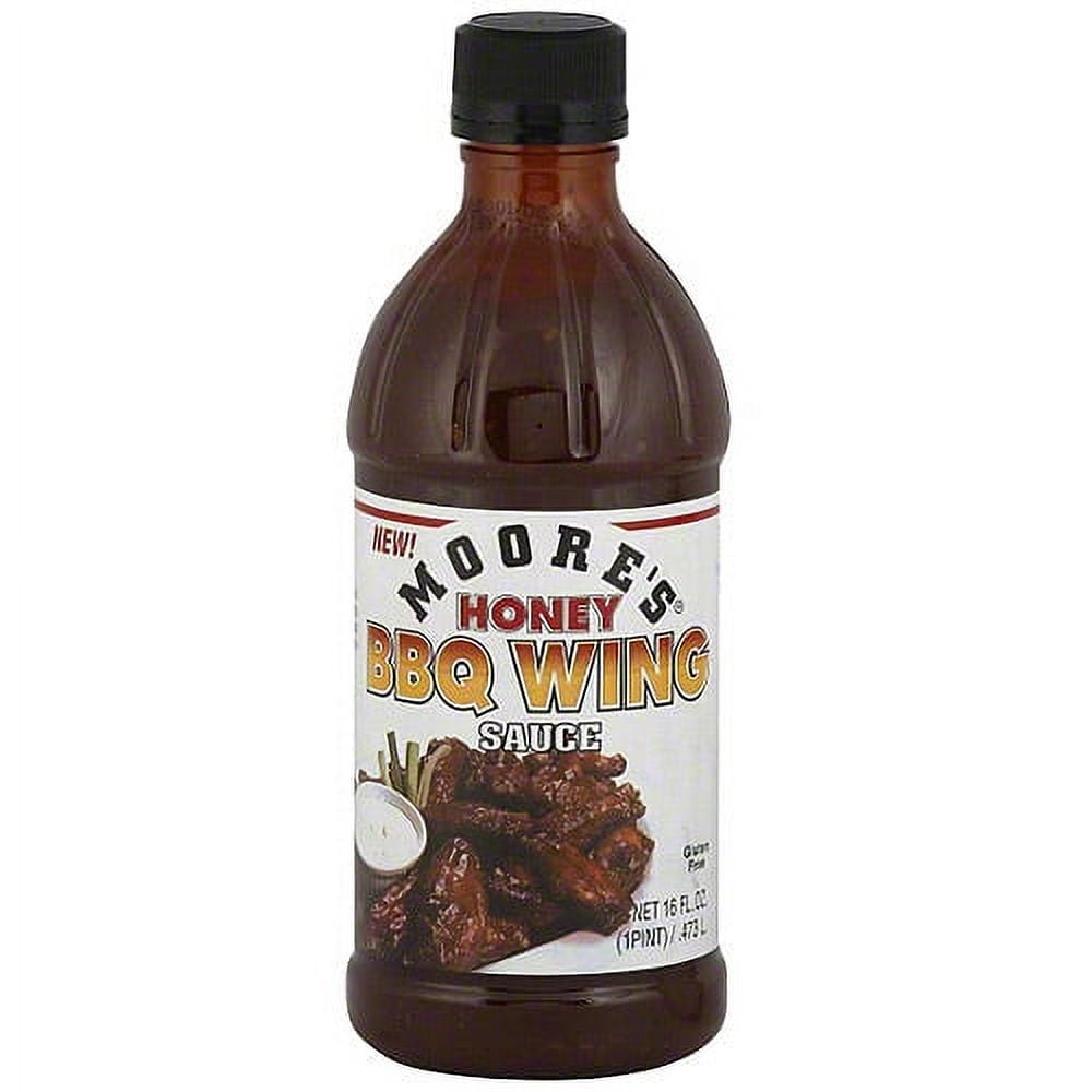 Moore's Honey BBQ Sauce, 16FO (Pack of 6)