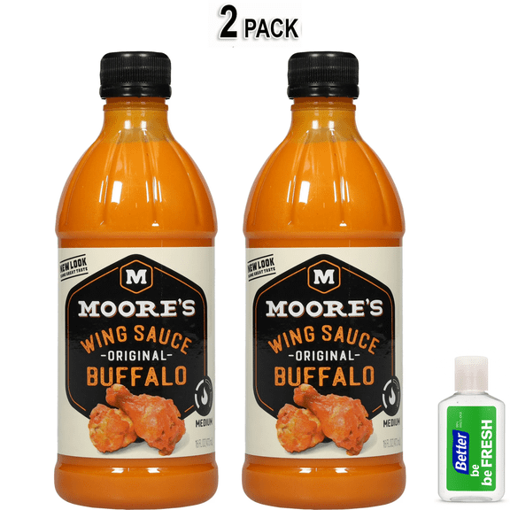Moore's Original Buffalo Wing Sauce, 16 fl oz