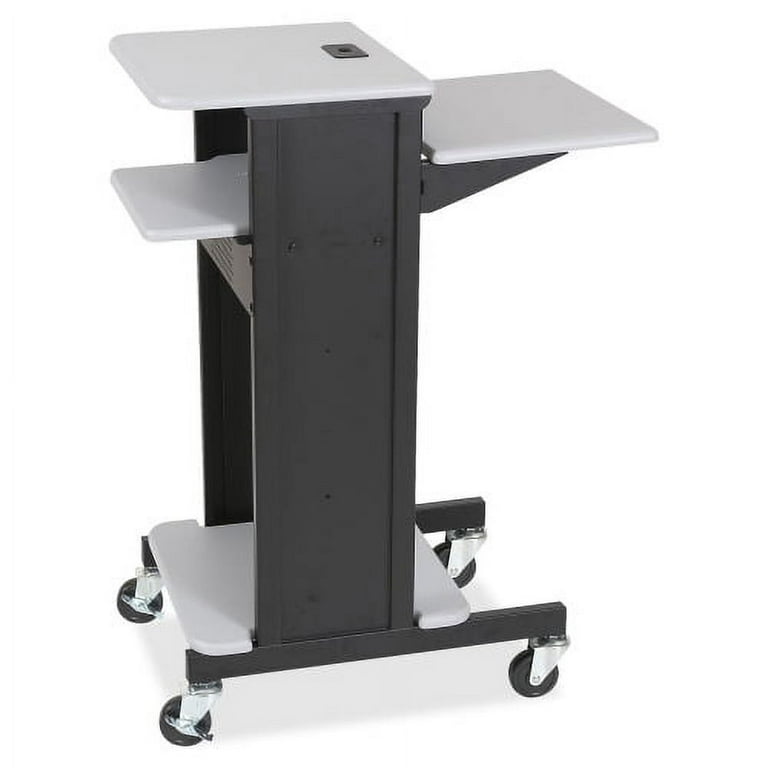 MooreCo 3-Shelf Presentation Cart - 2 x Shelf(ves) - 4.8 MooreCo 3-Shelf Presentation Cart - 2 x Shelf(ves) - 4.8