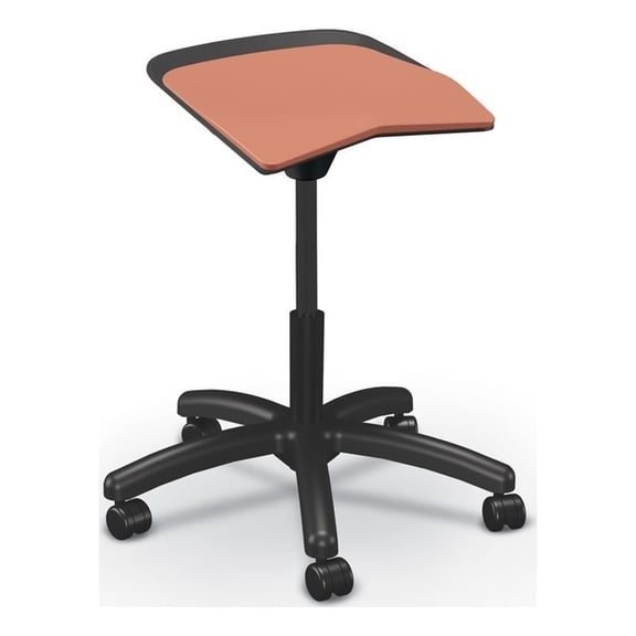 MooreCo Elate Backless Task Stool Cayenne Foam Seat