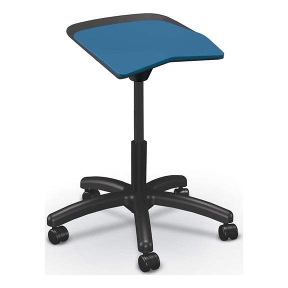 MooreCo Elate Backless Task Stool Endless Sea Foam Seat