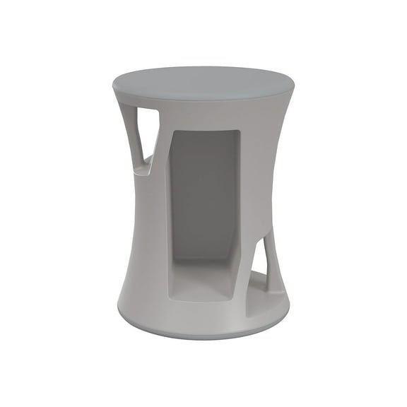 MooreCo Hierarchy Flipz Stool-Gray-
