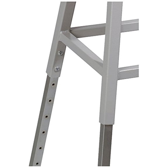 Balt Lab Stool Without Back, Gray, 1 Carton