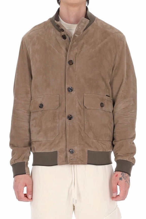 Carlos-Ur Supersoft Leather Bomber Jacket (Men's)